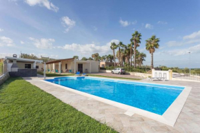 Villa con piscina vista mare e Etna